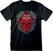 Tričko A Nightmare On Elm Street Skull Flames Black L Tričko
