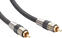 Hi-Fi Koaxiális kábel Eagle Cable Deluxe II Coaxial 0,75 m Fekete Hi-Fi Koaxiális kábel