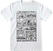 T-Shirt Legend of Zelda T-Shirt Drawings Unisex White M