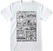 Tričko Legend of Zelda Drawings White 2XL Tričko