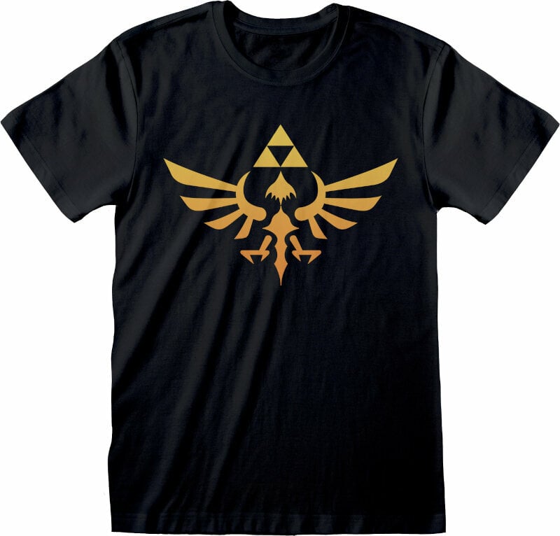 Tričko Legend of Zelda Hyrule Kingdom Logo Black M Tričko
