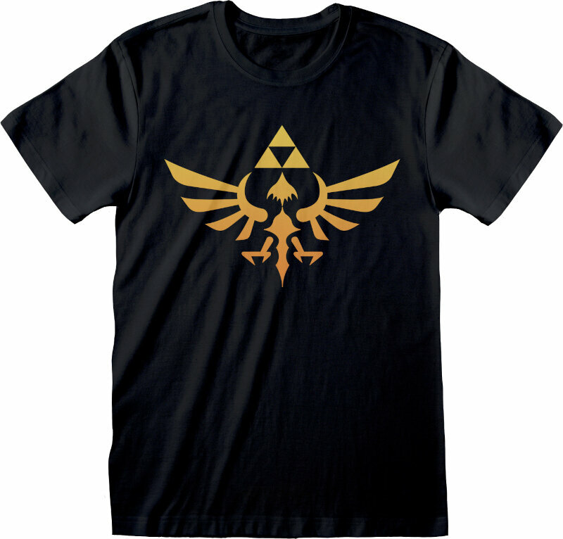 T-shirt Legend of Zelda Hyrule Kingdom Logo Black XL T-shirt