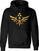 Hoodie Legend of Zelda Hyrule Kingdom Logo Black M Hoodie