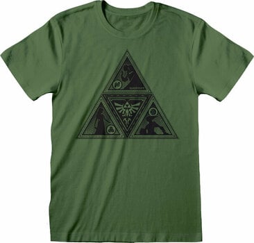 Paita Legend of Zelda Triforce Deco Green S Paita - 1