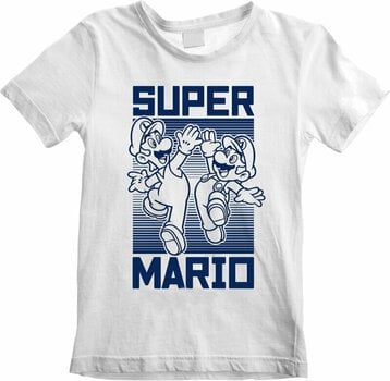 T-Shirt Super Mario High Five White 3 - 4 J T-Shirt - 1