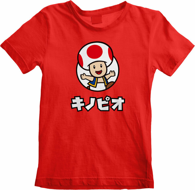 T-shirt Super Mario Toad Red 7 - 8 Y T-shirt