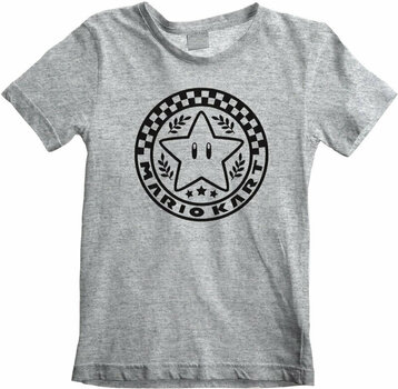 Риза Super Mario Emblem Heather Grey 12 - 13 Years Риза - 1