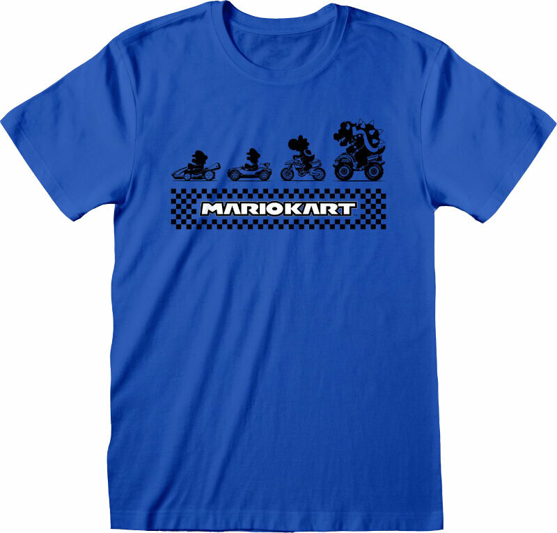 Koszulka Super Mario Silhouette Blue XL Koszulka