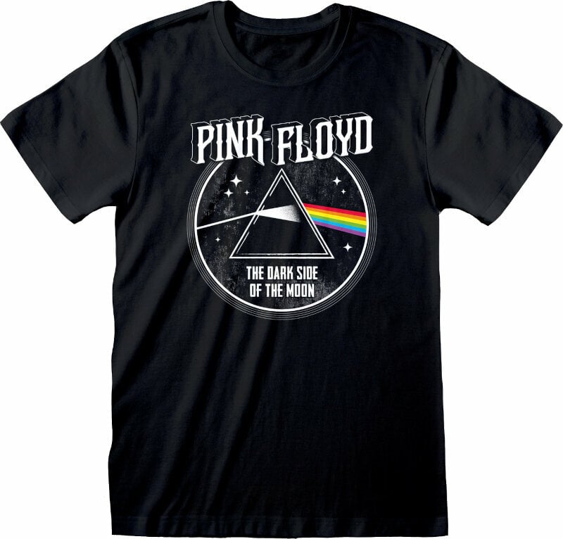 Tričko Pink Floyd Tričko DSOTM Retro Black L