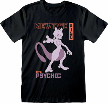 Koszulka Pokémon Koszulka Mewtwo Black 2XL - 1