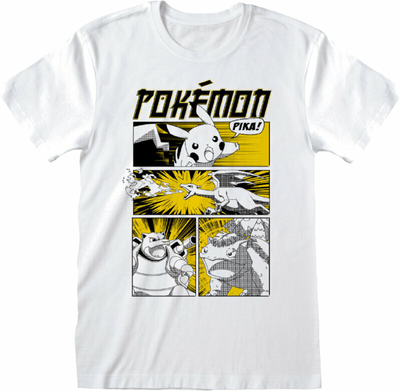 Tričko Pokémon Anime Style Cover White L Tričko