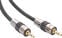 Hi-Fi AUX cablu Eagle Cable Deluxe II 3.5mm Jack to 3.5mm Jack (M) 1,6 m Negru Hi-Fi AUX cablu