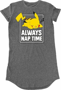 Shirt Pokémon Shirt Always Napime Ladies Charcoal 2XL - 1