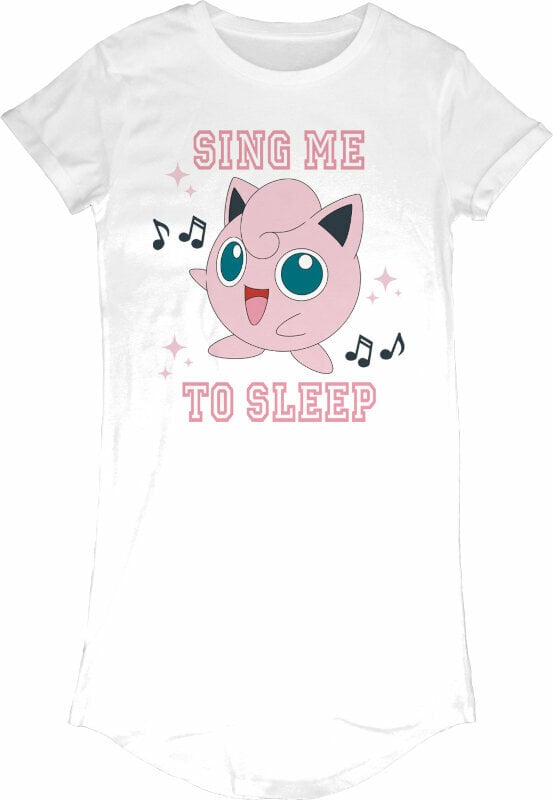 T-shirt Pokémon T-shirt Sing Meo Sleep Ladies White M
