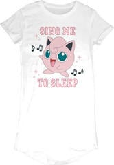 Tričko Pokémon Sing Meo Sleep Ladies White