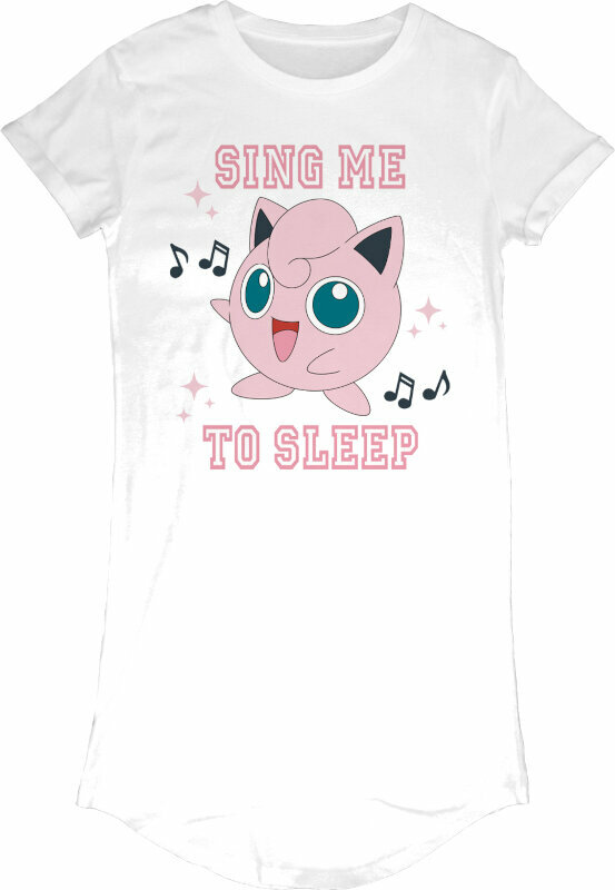 Koszulka Pokémon Koszulka Sing Meo Sleep Ladies White 2XL