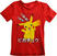 T-shirt Pokémon T-shirt Pika Pika Japanese Red 3 - 4 Y