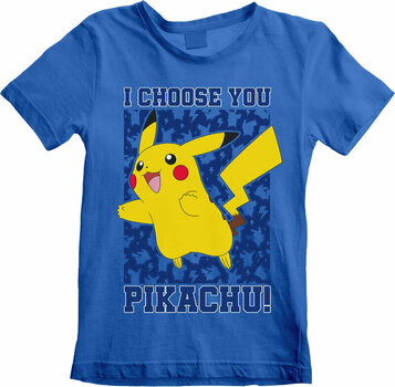 T-shirt Pokémon T-shirt I Choose You Unisex Blue 5 - 6 ans - 1