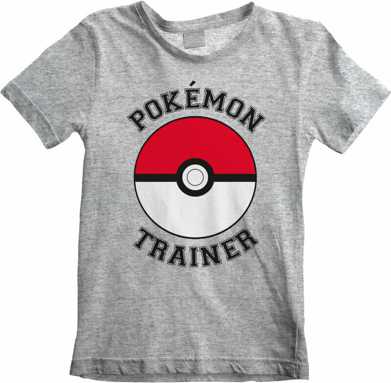 T-shirt Pokémon Trainer Heather Grey 5 - 6 ans T-shirt