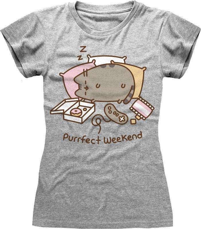 Tričko Pusheen Purrfect Weekend Heather Grey XL Tričko