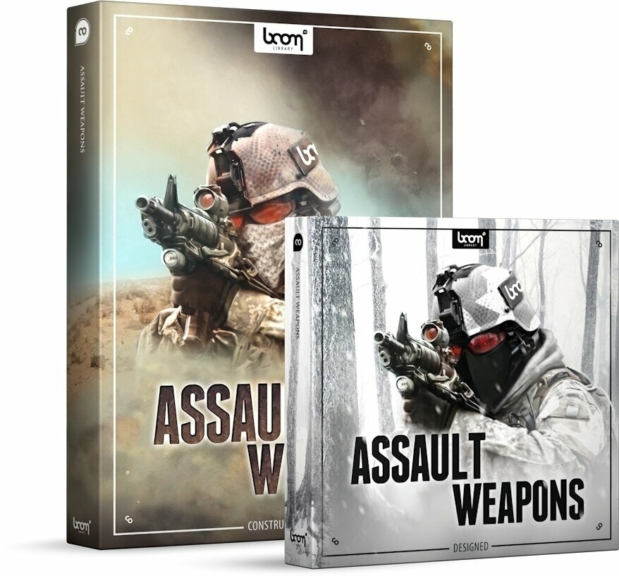 Muestra y biblioteca de sonidos BOOM Library Assault Weapons Bundle (Producto digital)