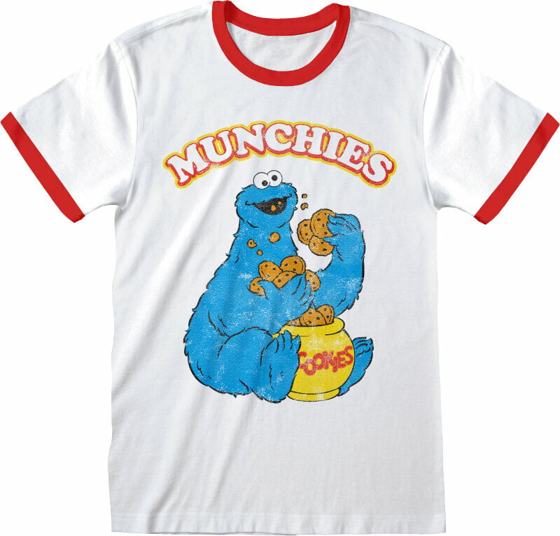 Риза Sesame Street Munchies Red/White 2XL Риза