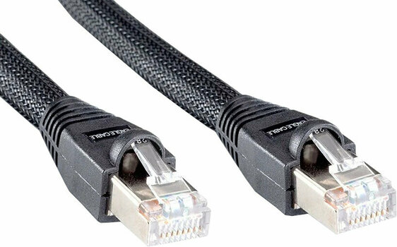 Cable de red Hi-Fi Eagle Cable Deluxe CAT6 Ethernet 8 m Negro Cable de red Hi-Fi - 1