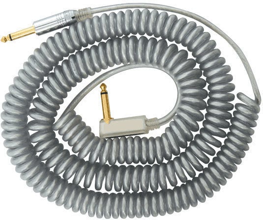 Nástrojový kabel Vox VCC-90 Stříbrná 9 m Rovný - Lomený