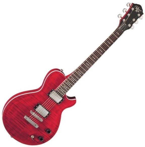 Electric guitar Michael Kelly Patriot Standard Trans Red