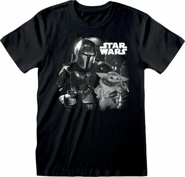 Tričko The Mandalorian BW Photo Black 2XL Tričko - 1