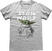 T-Shirt The Mandalorian Child Sketch Heather Grey M T-Shirt