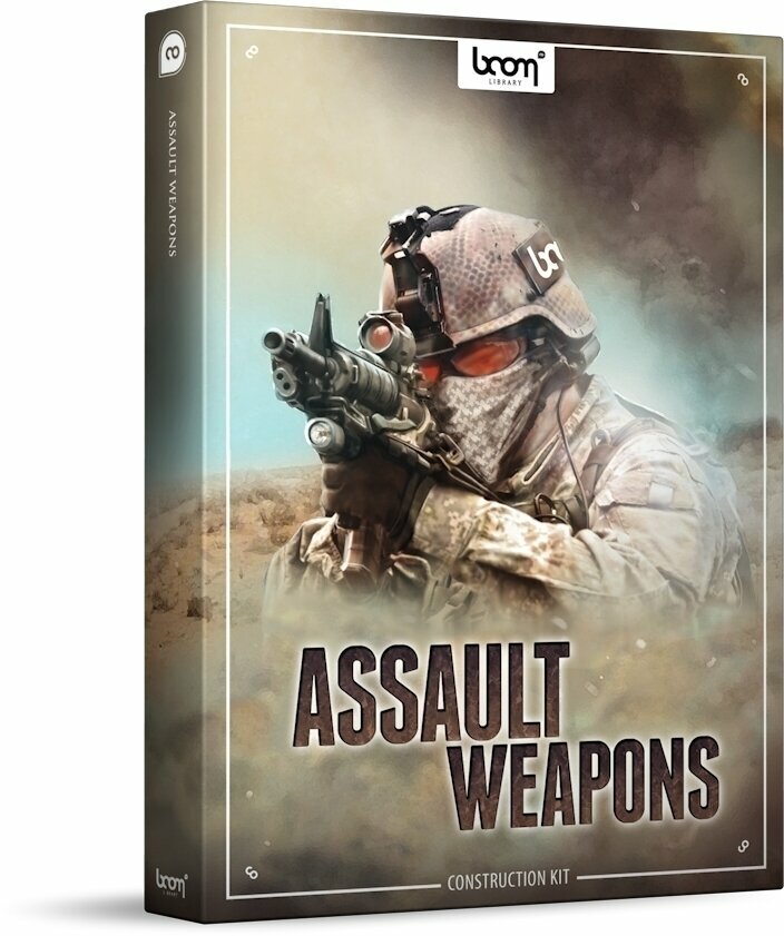 Βιβλιοθήκη ήχου για sampler BOOM Library Assault Weapons (Ψηφιακό προϊόν)