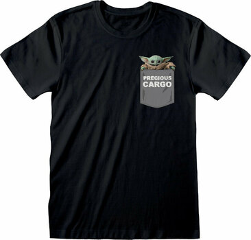 T-Shirt The Mandalorian Precious Cargo Pocket Black M T-Shirt - 1