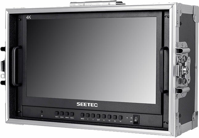 Video-monitor Seetec ATEM156 4 HDMI 15.6" with Flightcase