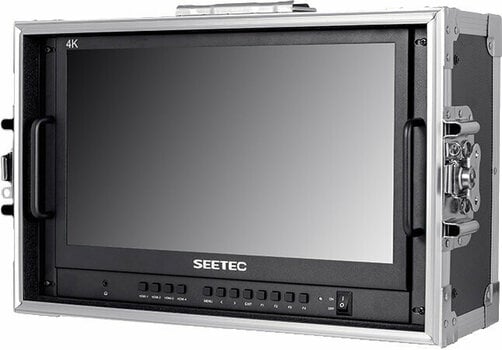 Video monitor Seetec ATEM156 4 HDMI 15.6" with Flightcase - 1
