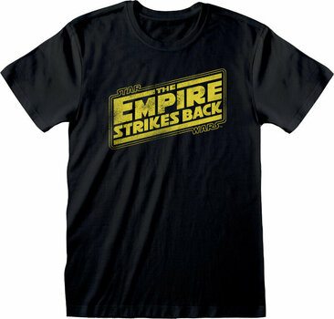 Maglietta Star Wars Empire Strikes Back Logo Black 2XL Maglietta - 1