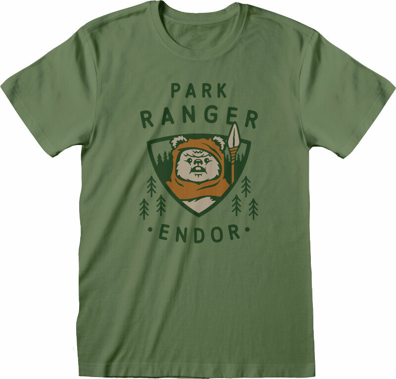 T-shirt Star Wars Endor Park Ranger Green XL T-shirt