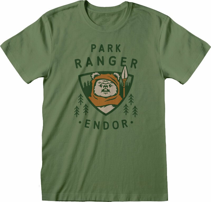Tričko Star Wars Endor Park Ranger Green 2XL Tričko
