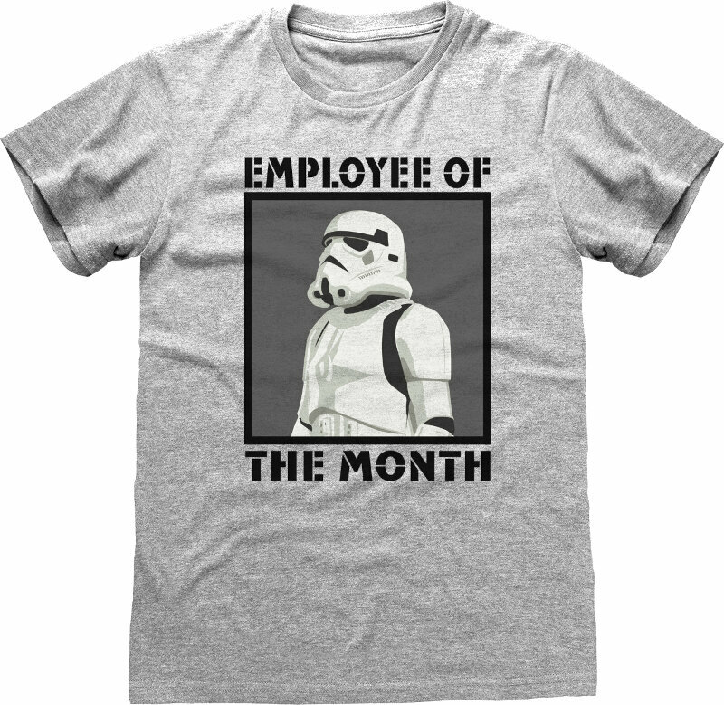 T-Shirt Star Wars Employee of the Month Grey M T-Shirt