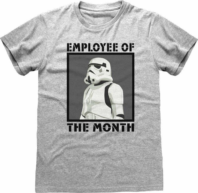 Tričko Star Wars Tričko Employee of the Month Unisex Grey L