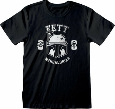 Tričko Star Wars Fett Mandalorian Black L Tričko - 1