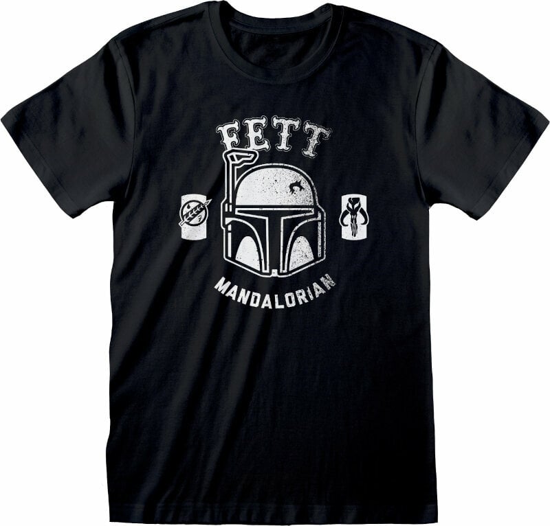 Tričko Star Wars Fett Mandalorian Black 2XL Tričko