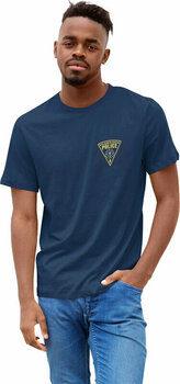 Skjorte Stranger Things Skjorte Hawkins Police Badge Unisex Navy M - 1