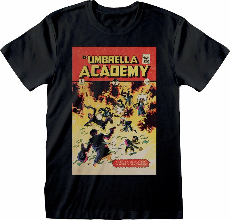 Košulja The Umbrella Academy Comic Cover Black 2XL Košulja