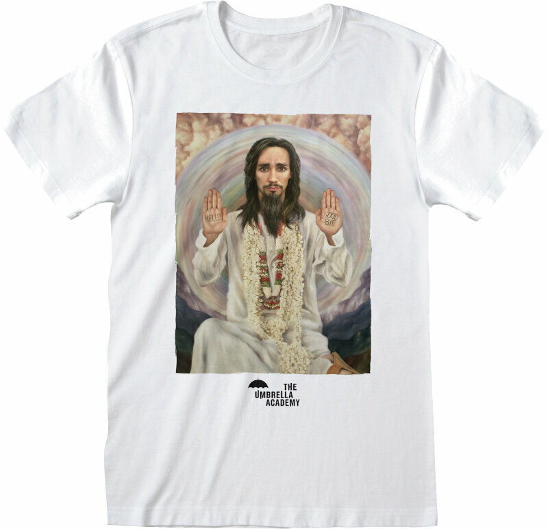 Shirt The Umbrella Academy Klaus Portrait White M Shirt