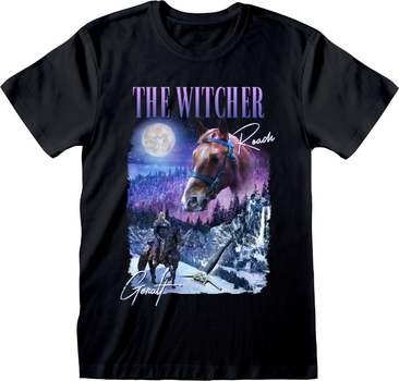 Tričko Witcher Roach Homage Black S Tričko - 1