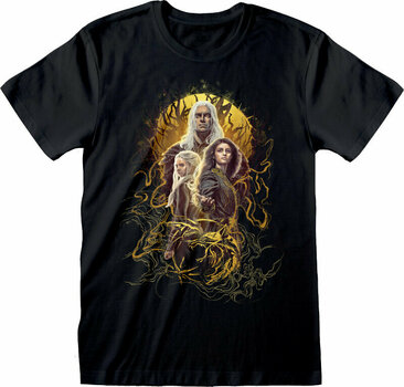 Camiseta de manga corta Witcher Trio Poster Black L Camiseta de manga corta - 1