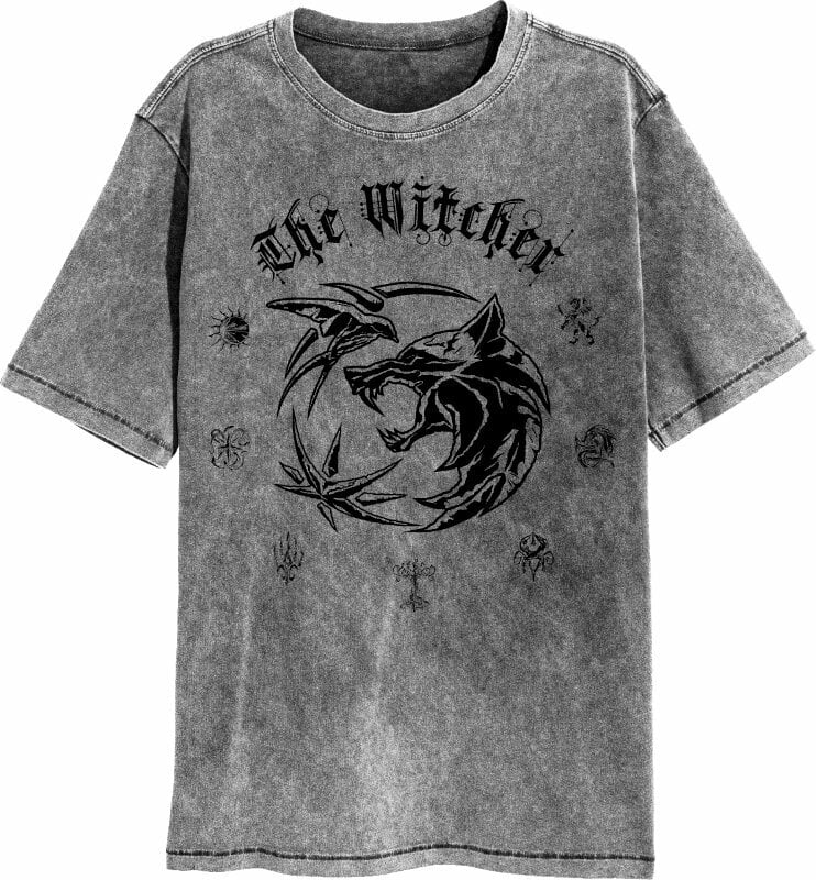 Tričko Witcher Symbol (Super Heroes Collection) Grey XL Tričko