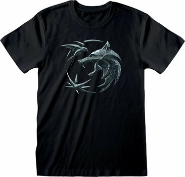 T-Shirt Witcher T-Shirt Emblem Black L - 1