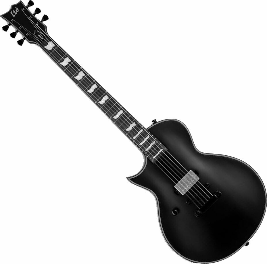Electric guitar ESP LTD EC-201 LH Black Satin (Damaged)